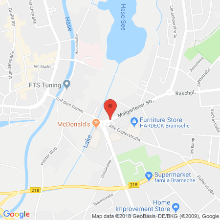 Kartenansicht Aral Tankstelle Volker Leske