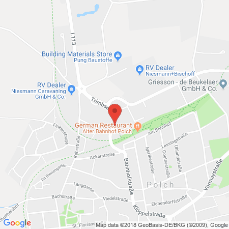 Kartenansicht ED-Tankstelle Maria Schoßnick