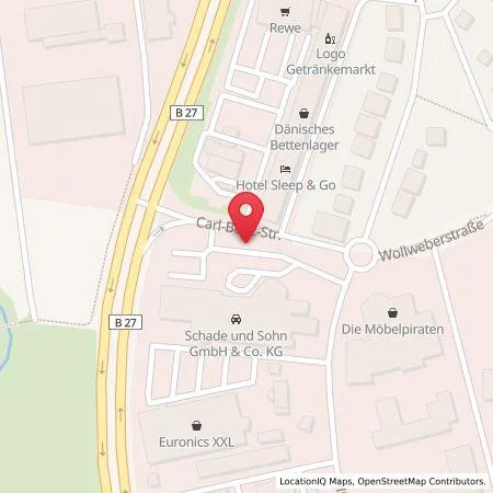 Karte Mercedes Autohaus Schade u. Sohn GmbH