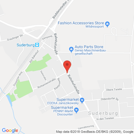 Kartenansicht Jantzon Tankstelle