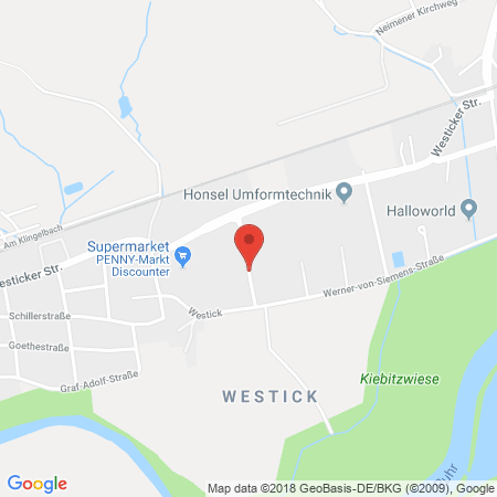 Kartenansicht Autohaus Leineweber