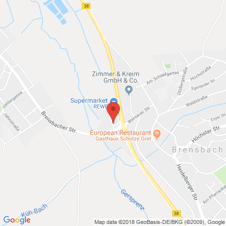 Kartenansicht Shell Station, Eidenmüller & Söhne GmbH