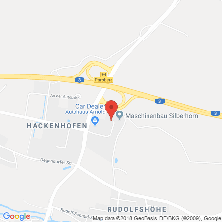 Kartenansicht Mercedes Autohaus Arnold