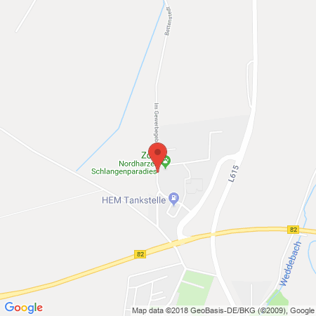 Kartenansicht HEM Tankstelle