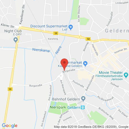 Kartenansicht Berthold Thissen KFZ-Meisterbetrieb