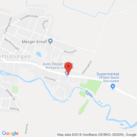 Kartenansicht Wolfgang Schmied Tankstelle Kfz-Werkstatt