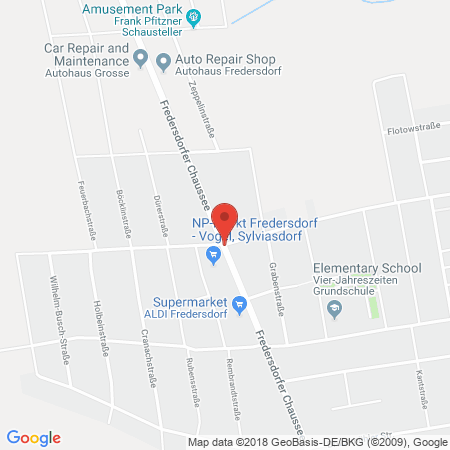 Kartenansicht Tank- und Wasch Station Wiebe