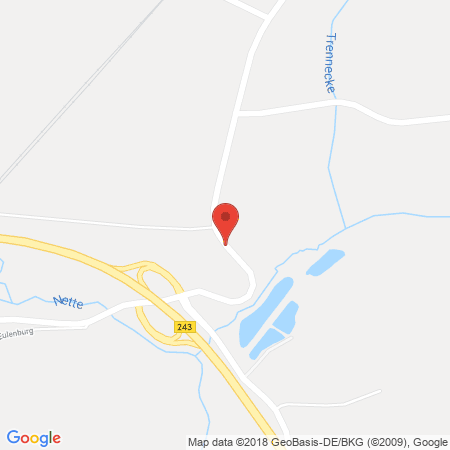 Kartenansicht AVIA Station Karola Sennesch