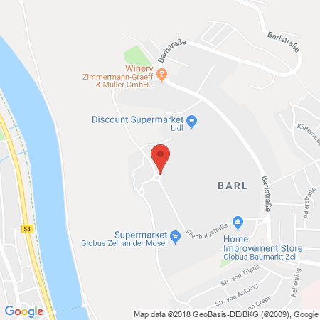 Kartenansicht Globus Handelshof GmbH & Co. KG