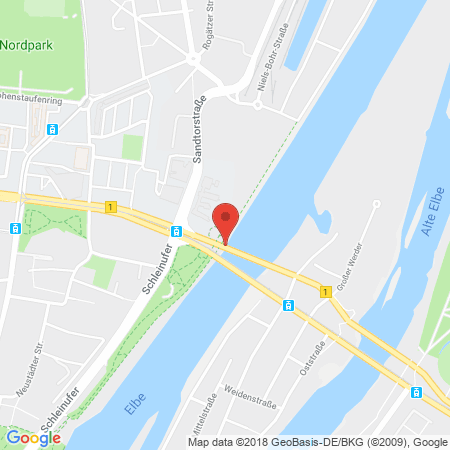 Kartenansicht Q1 Tankstelle Haneberg