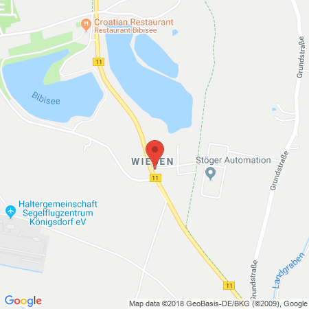 Kartenansicht Krenn Tank und Shop GmbH
