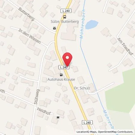 Karte Autohaus Krause Inh. Henning Ohlhoff