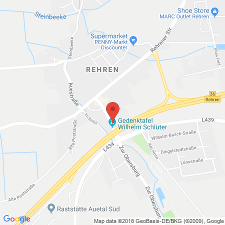 Kartenansicht Westfalen-Tankstelle Bernd Wentzel
