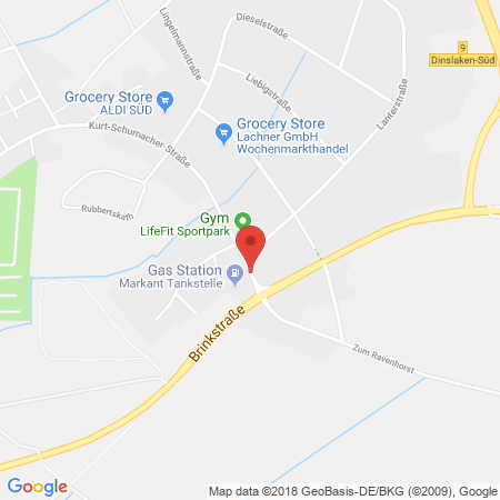 Kartenansicht Markant Tankstelle Ernst Vollmer