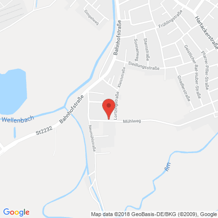 Kartenansicht Auto Huber