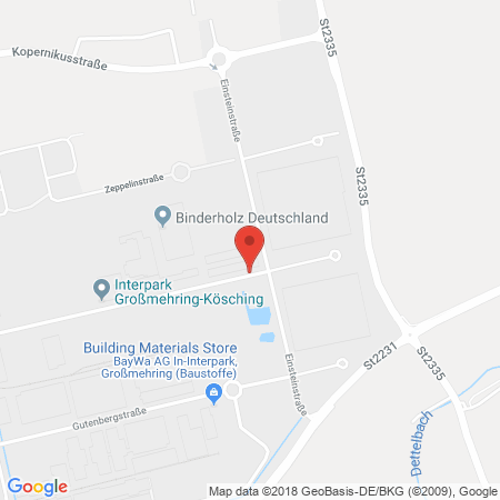 Kartenansicht PROGAS GmbH & Co. KG Niederlassung Ingolstadt
