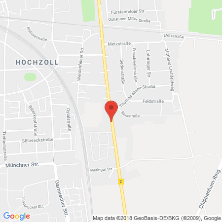 Kartenansicht Gas Egger GmbH