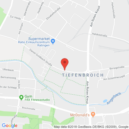 Kartenansicht Ratio Tankstelle Udo Böer