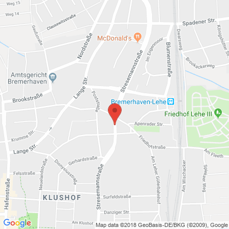 Kartenansicht Westfalen-Tankstelle