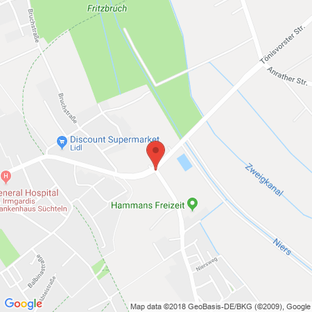Kartenansicht Q1 Tankstelle Herzog