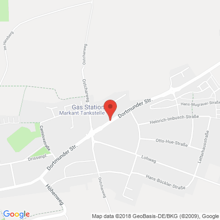 Kartenansicht Markant Tankstelle Marion Artelt-Wewers