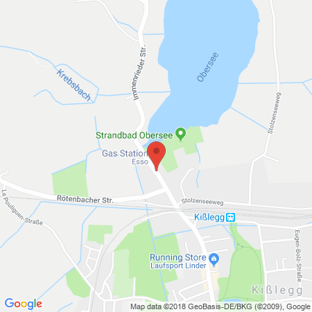 Kartenansicht Esso Tankstelle Müller GmbH