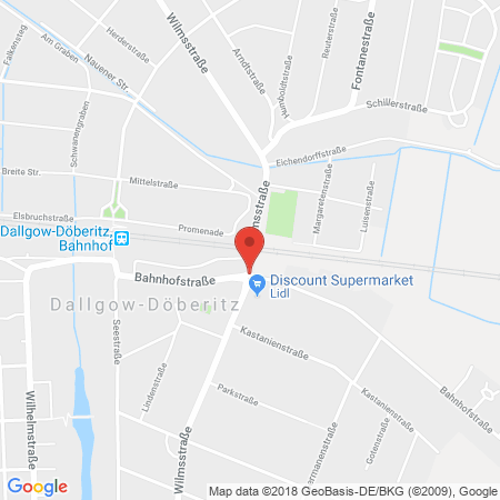 Kartenansicht Auto Center Dallgow GmbH