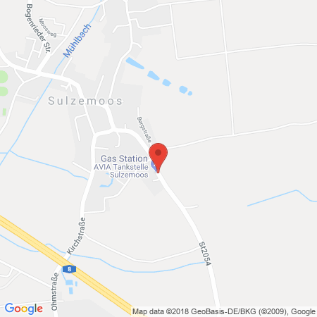 Kartenansicht AVIA Station Alfons Kneidl