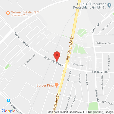 Kartenansicht LPGreen