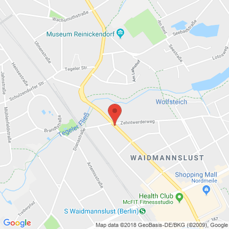 Kartenansicht STAR Tankstelle Kerstin Schiffmann