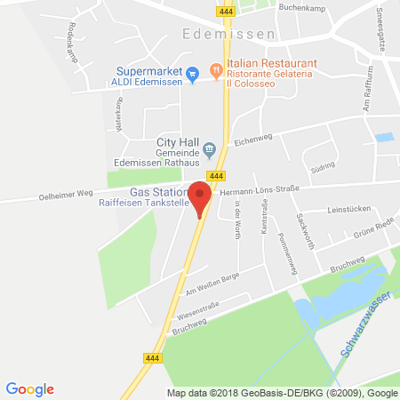 Kartenansicht Raiffeisen-Warengen. Osthannover eG