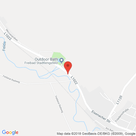 Kartenansicht BFT Tankstelle