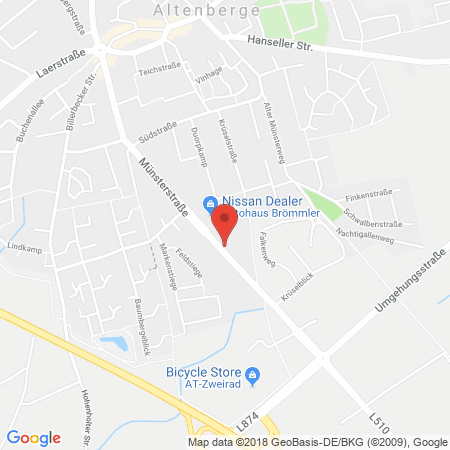 Kartenansicht Autohaus Brömmler GmbH