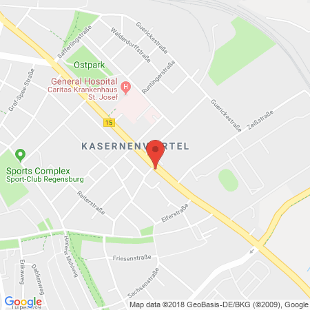 Kartenansicht Sprint Tankstelle