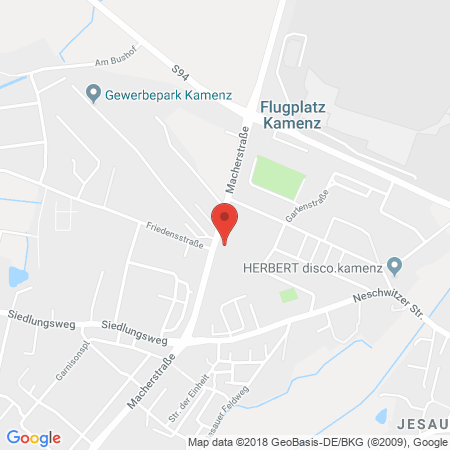 Kartenansicht BayWa Tankstelle