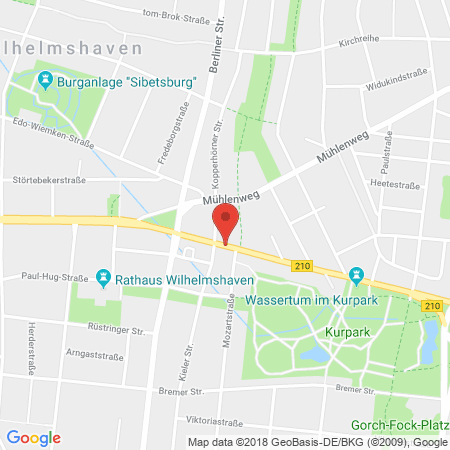 Kartenansicht Aral Station Gerhard Ötjen