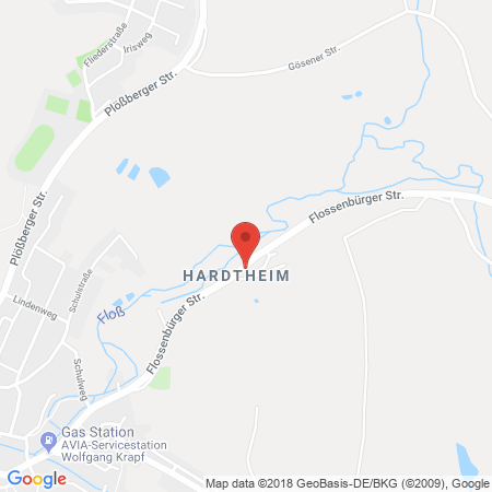 Kartenansicht AVIA Service-Station u. Auto-Fit-Kfz-Betrieb W. Krapf
