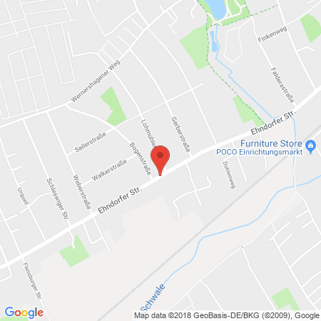 Kartenansicht Faldera Tankstelle L. Günzel