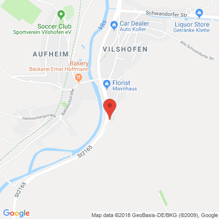Kartenansicht AVIA Tankstelle