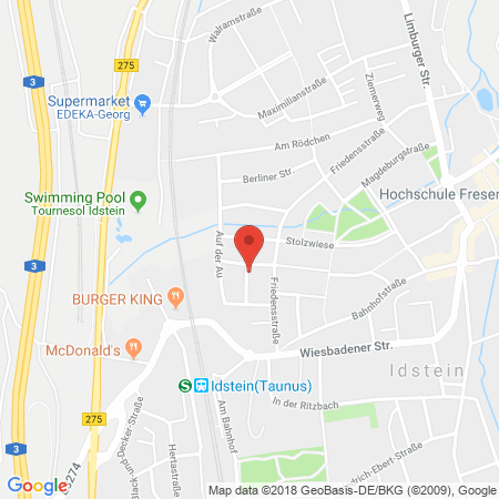 Kartenansicht ED Tankstelle Elvira Martel