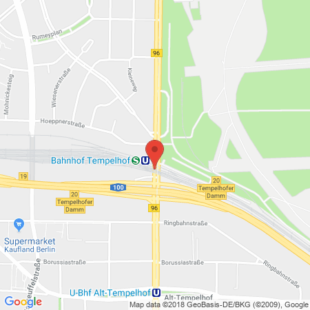 Kartenansicht Autogastankstelle am Imbiss Curry Point
