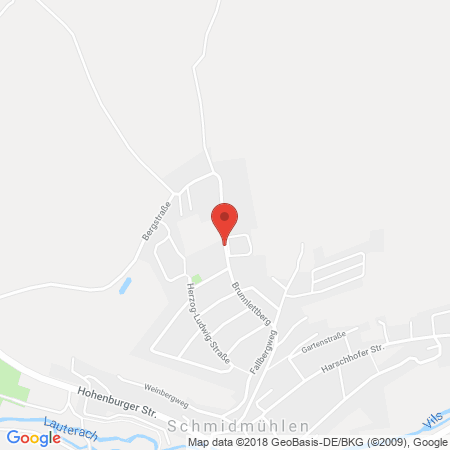 Kartenansicht Autogastechnik Krieger