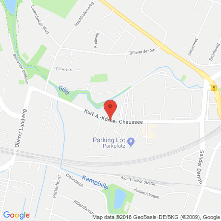 Kartenansicht Nordoel-Tankstelle