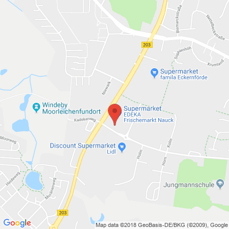 Kartenansicht Edeka-Station