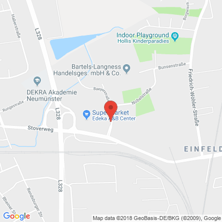 Kartenansicht Edeka-Tankstelle