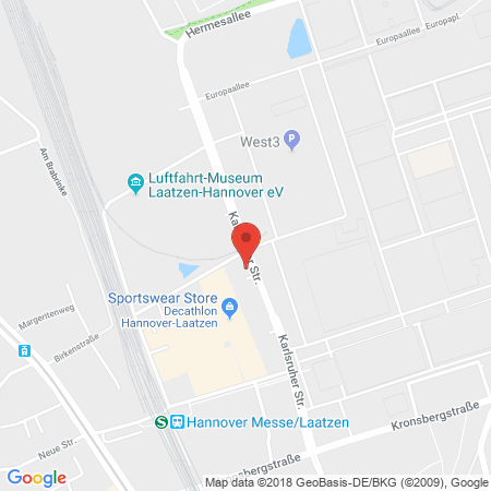 Kartenansicht Ratio Einkaufszentrum