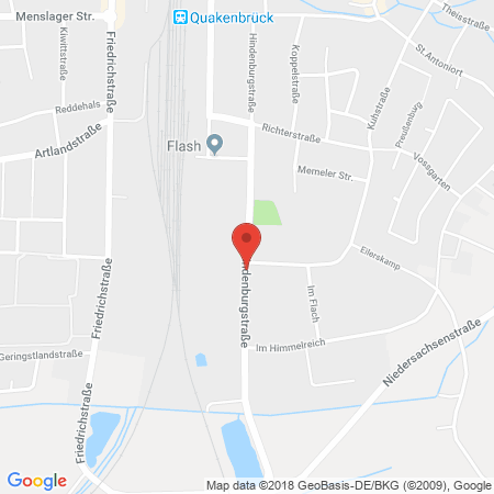 Kartenansicht Reifen Günther