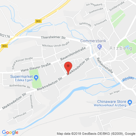 Kartenansicht Walther Tankstelle Inh. Bernhard Stock