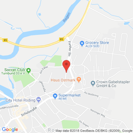 Kartenansicht Aral Tankstelle Schmidbauer