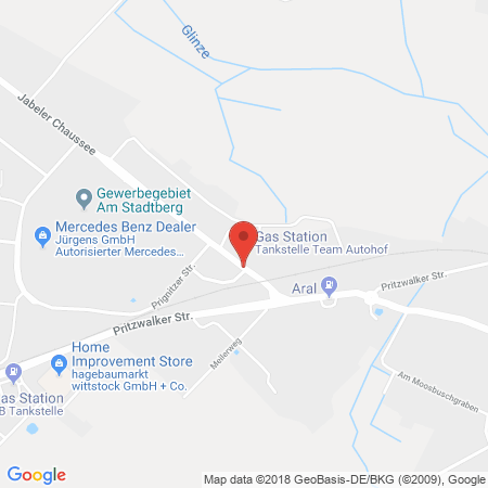 Kartenansicht Team Mineralöle GmbH & Co.